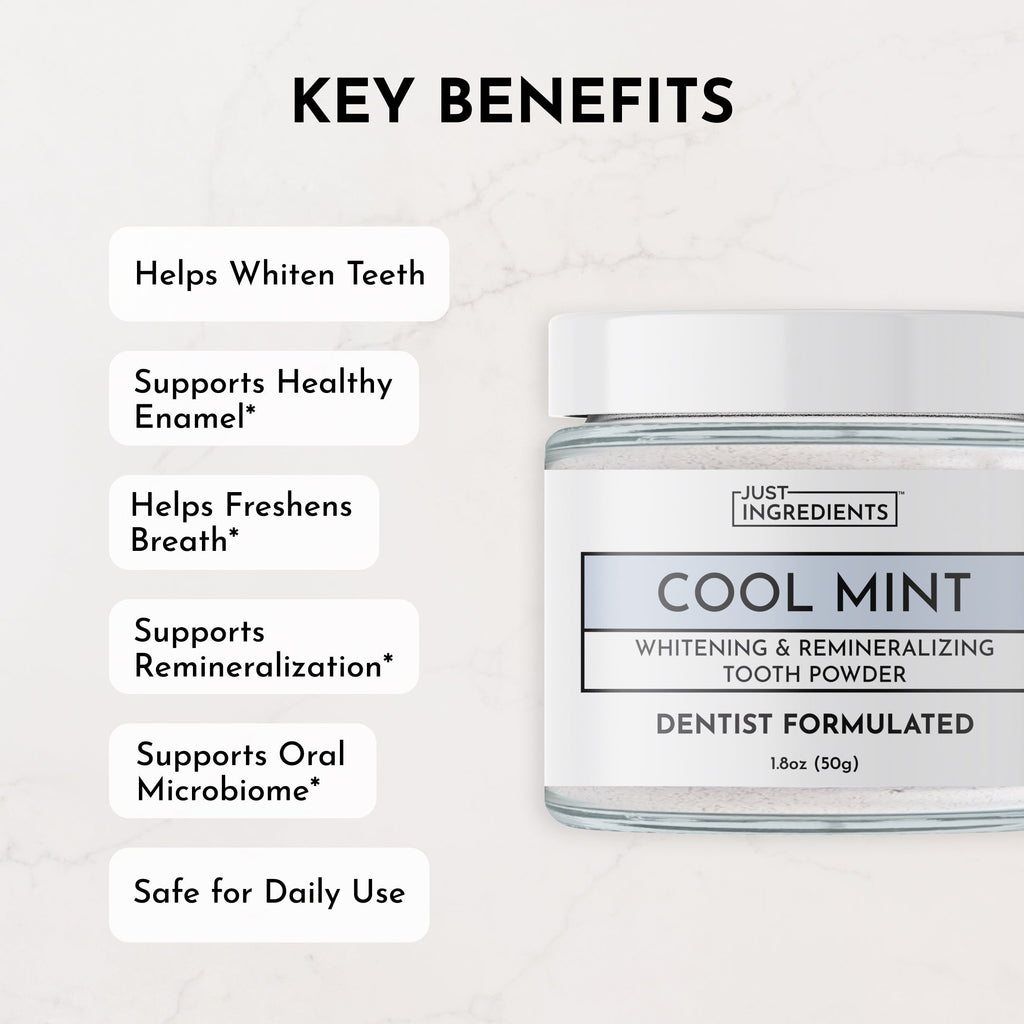 Whitening Remineralizing Tooth Powder (Mint)