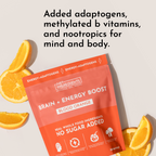 Brain + Energy Boost Stick - Blood Orange