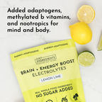 Brain + Energy Boost Electrolytes Stick - Lemon Lime
