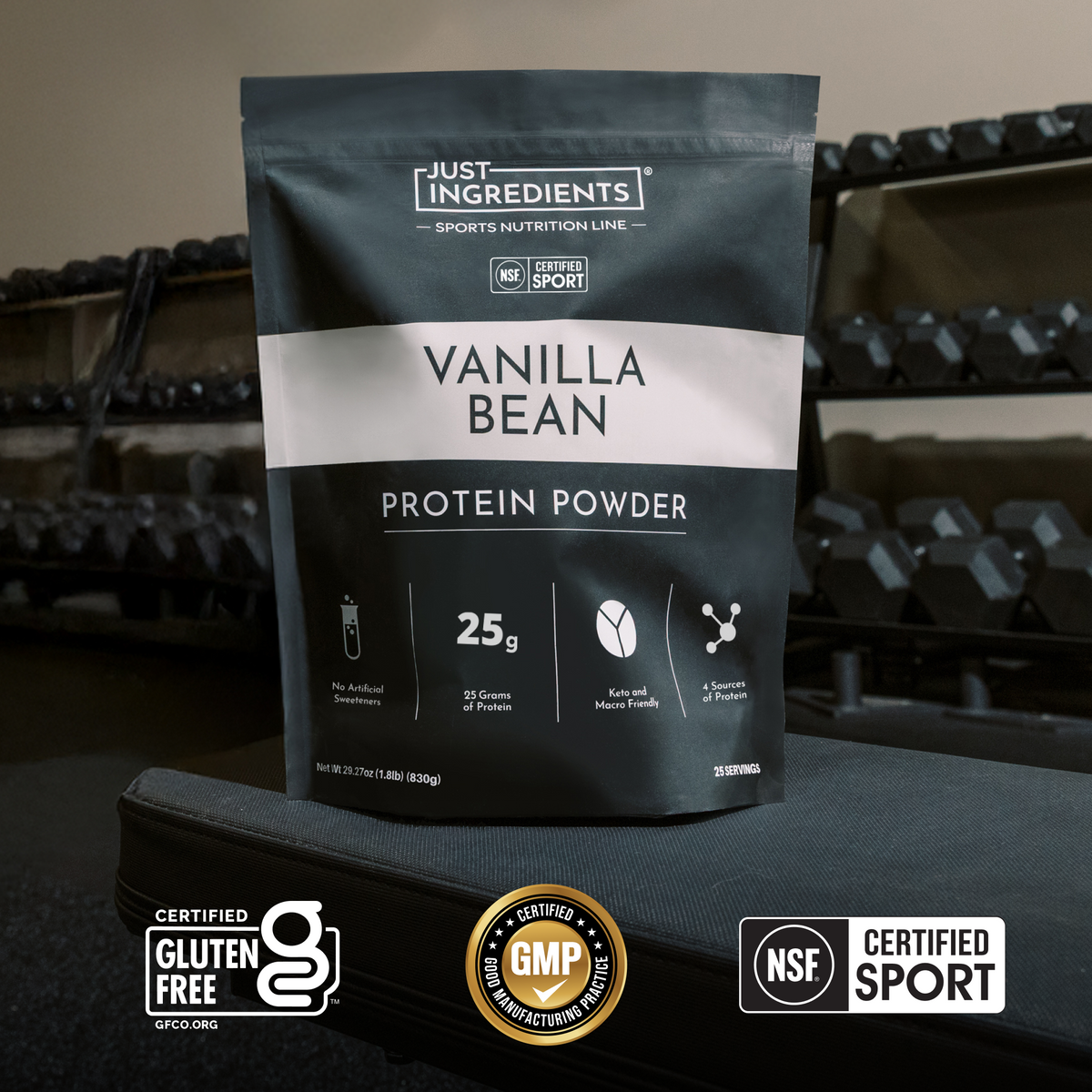 Vanilla Bean Protein Powder - NSF