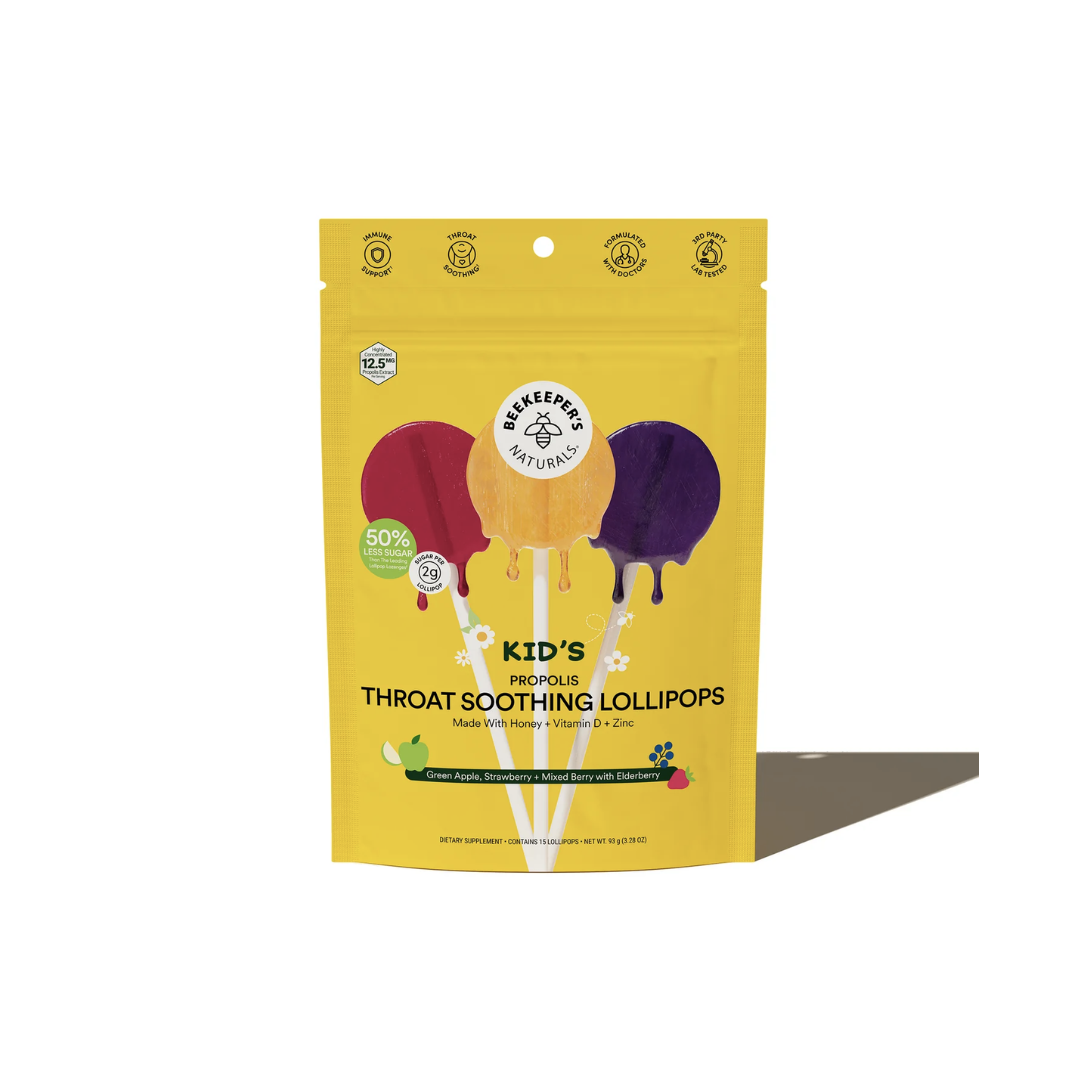 BEEKEEPER'S NATURALS SOOTHING LOLLIPOP