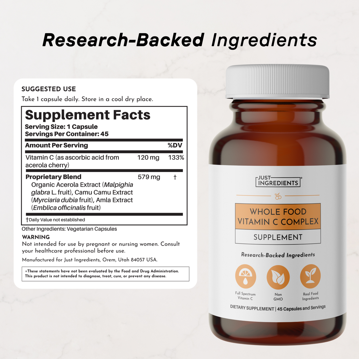 Whole Food Vitamin C Complex